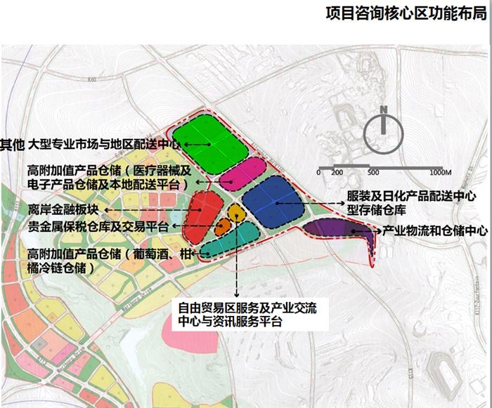 南非证大05-核心区功能布局