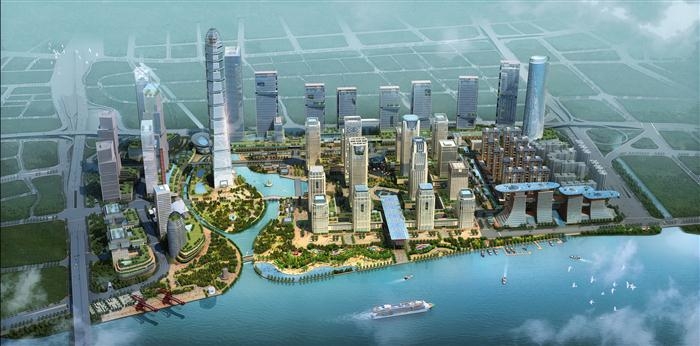 广州国际金融城起步区城市设计及控制性详细规划