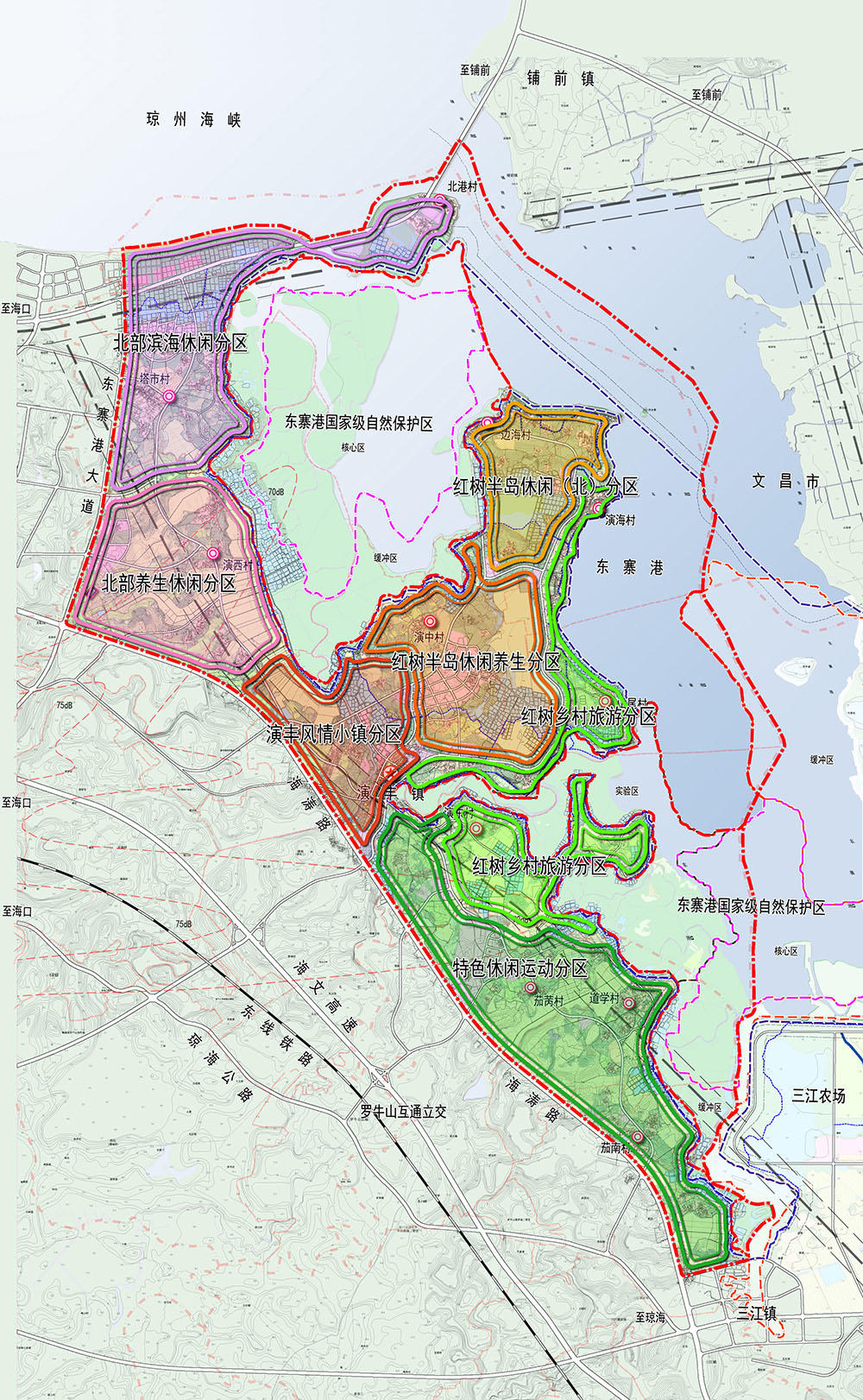 2015年度海南省优秀城乡规划设计奖 一等奖 海口市东寨港旅游区(西区)