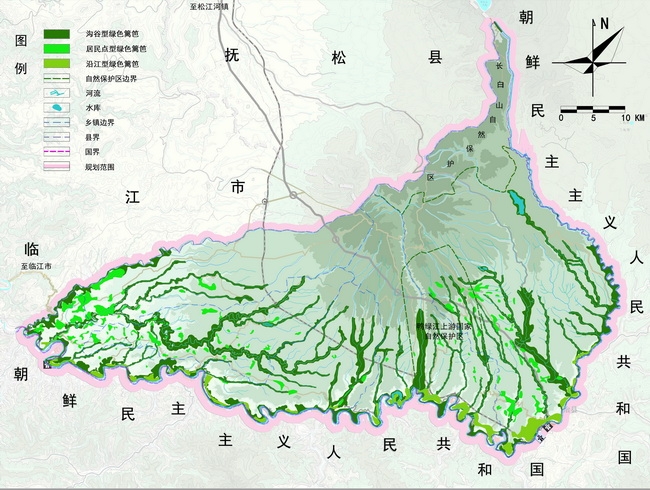 绿色篱笆系统规划图