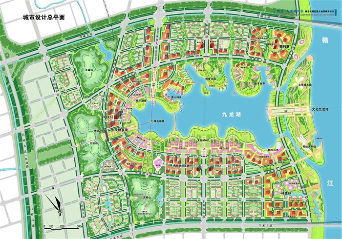 南昌九龙湖03-规划总平面图